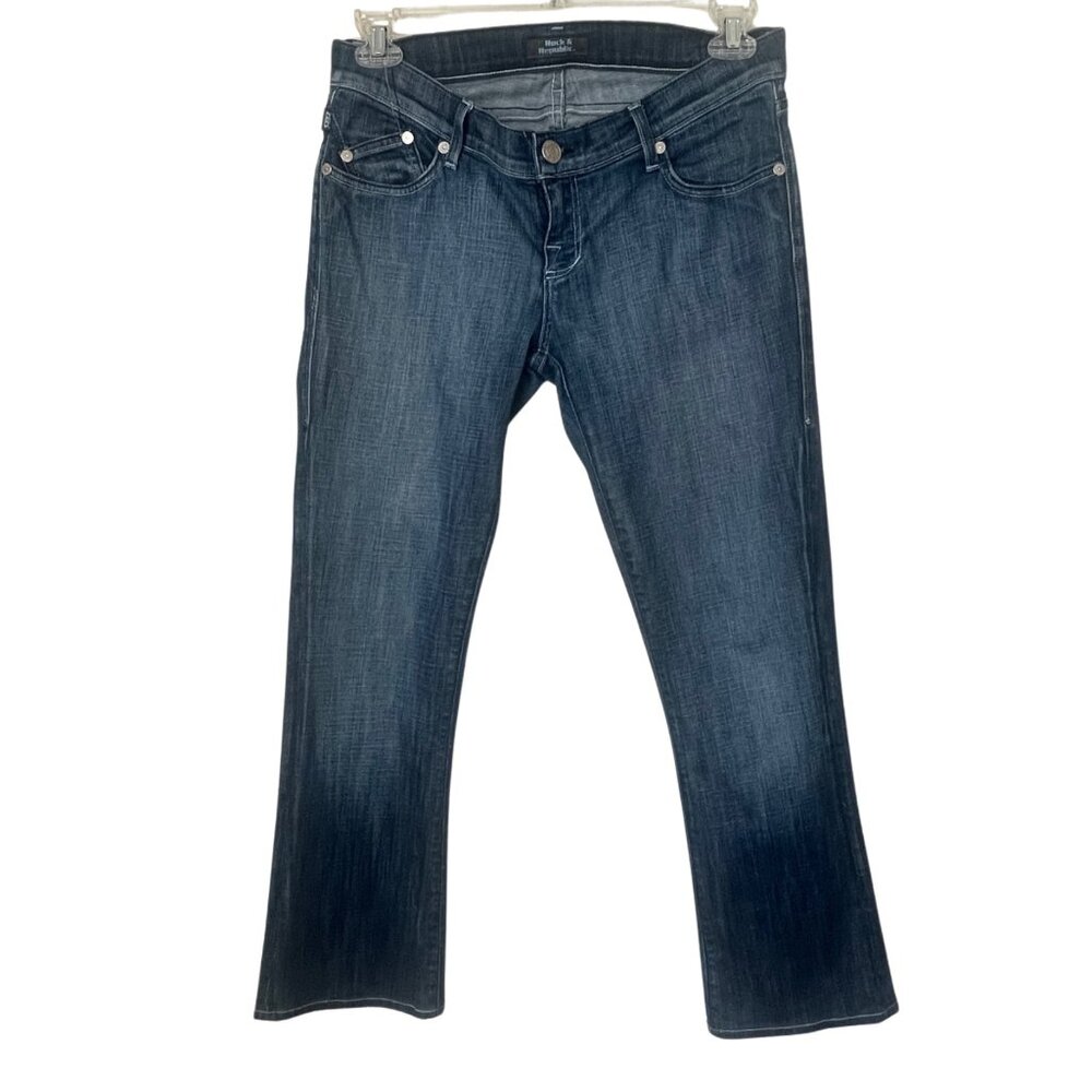 Rock & Republic Women Maternity Bootcut Denim Jeans Size 28